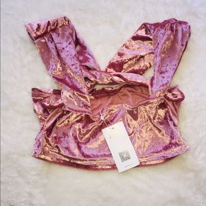 Zaful Suede Sleeveless top